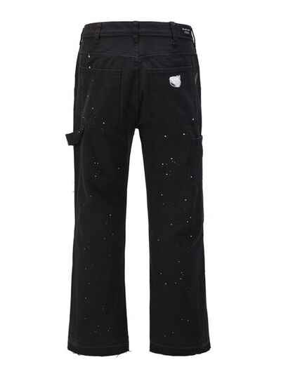 Men's Washed Bootcut Cargo Jeans - Damned Threads